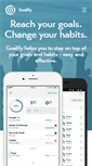 Mobile Screenshot of goalifyapp.com